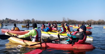 Canoagem no Rio Tejo